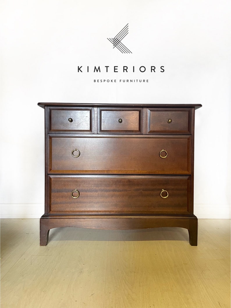Available to Commission 5 Drawer Stag Chest of Drawers Etsy UK