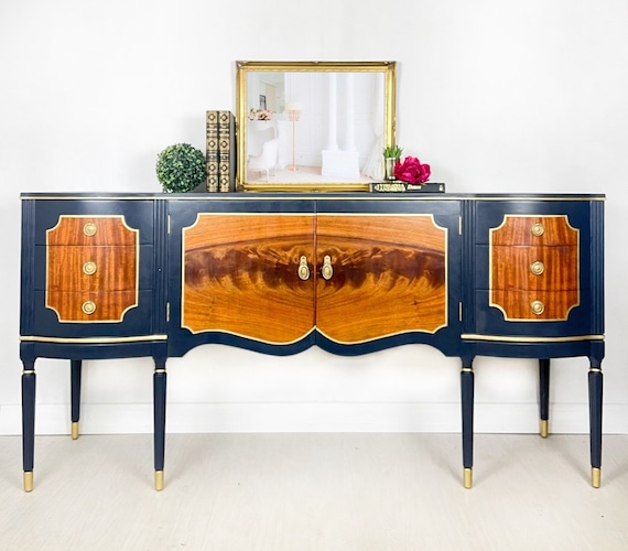 Serpentine sideboard sale