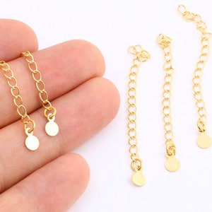 Necklace Extender, 2&quot;, Add on to any necklace or bracelet, chain length extender, 2 inches