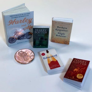 Who is Your Favorite Author? Four Different Custom Made Mini Books