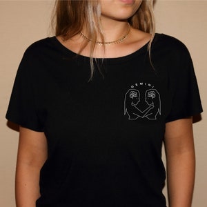 Gemini Shirt / Gemini t-shirt / Gemini Zodiac / Gemini Birthday Gift / Personalized Gift for Her / Zodiac Gift / Gift for Gemini / For Women
