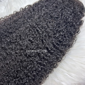 3c Afro Curly Drawstring Ponytail Extension. High Density Ponytail Wig.