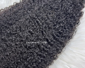 3c Afro Curly Drawstring Ponytail Extension. High Density Ponytail Wig.