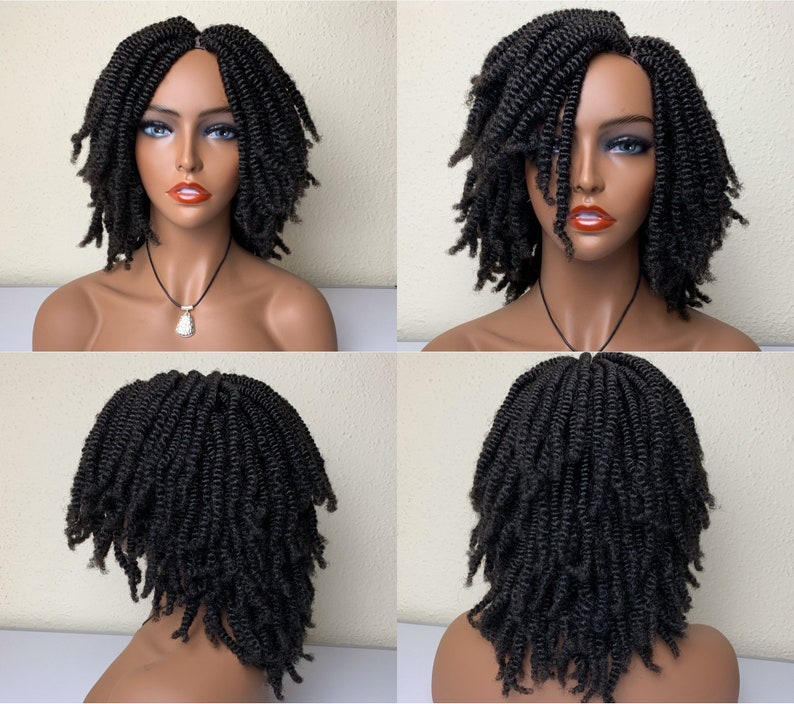 Spring Twist Kinky Crochet Bob Passion Twist Fluffy Etsy