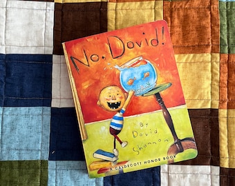 Handmade Quilt: Child Size (34"x42") Banned Book Themed
