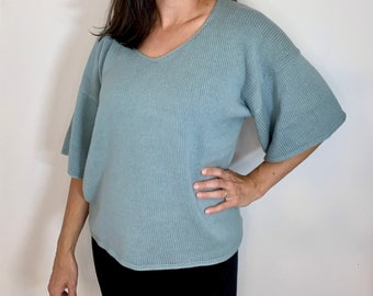 Summer Breeze Knit Top Pattern - sizes XS-5X