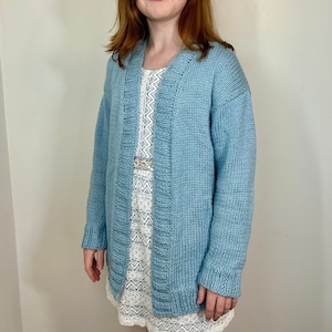 Children’s Hand Knit Dream of a Cardigan Pattern size 2-16