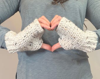 Crochet Pattern PDF, Digital Download, Youth to Adult Sizes, Mitts, Beginner Friendly Simple Steps Fingerless Gloves