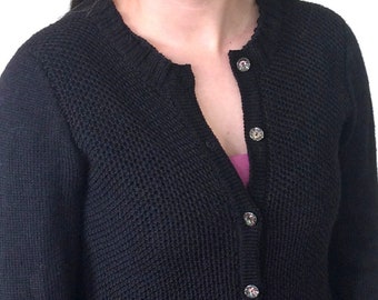 Machine Knit Pattern for Play Day Women&#39;s Cardigan - size XS-3X