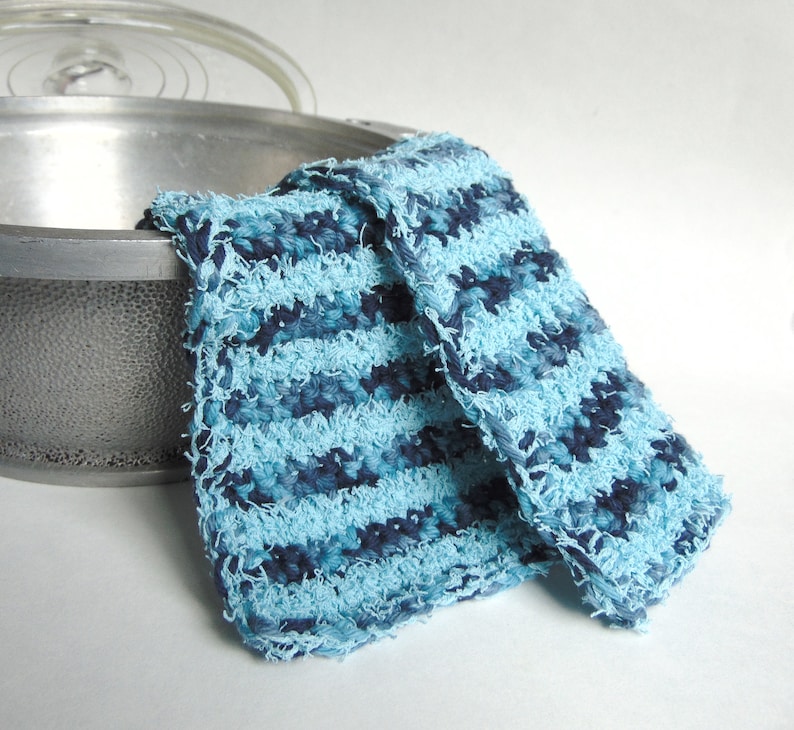 Crochet Pattern for Dish Cloth Trio Etsy