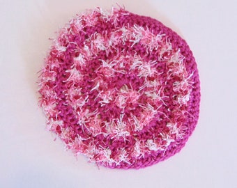 Crochet Pattern PDF, Crochet Scrubby Pattern, Scrubbies, Round Scrubby, Textured Crochet, Quick Crochet, Summer Spiral Scrubby Pattern