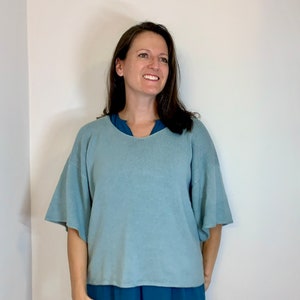 The Sage Breeze Knit Top