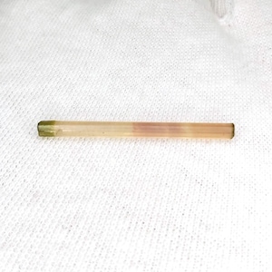 1 Pcs Natural watermelon tourmaline rough multi colour tourmaline2.10 Cts. mm30×2.50 bi tourmaline raw faceted grade rough.