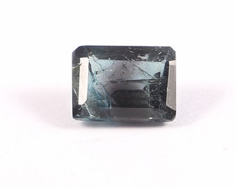 Natural bi tourmaline octagon watermelon tourmaline octagon 1.10cts tourmaline loose octagon