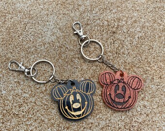 Disney Mickey Halloween-pompoensleutelhanger