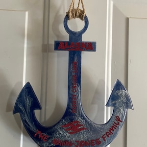 Disney Cruise Stateroom Anchor Decor