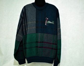 vintage golf pullover