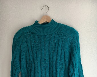 Teal green sweater | Etsy Teal green sweater | Etsy