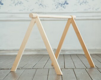 wooden baby gyms