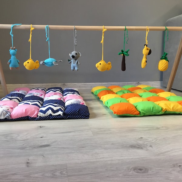 Wooden Baby Gym Etsy