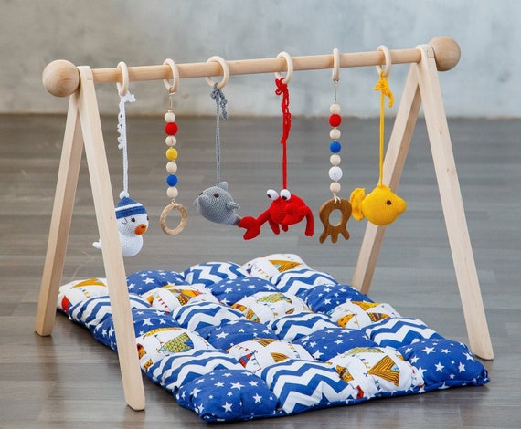 baby mobile mat