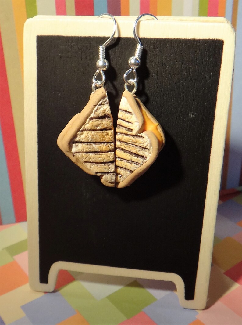 Grilled Cheese Earrings image 8