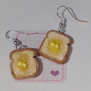 Buttered Toast Earrings image 5