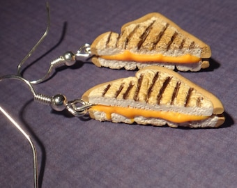 Grilled Cheese Earrings