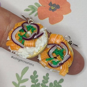 Lox Bagel Earrings