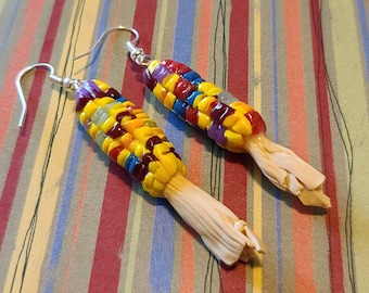 Fall Corn Earrings