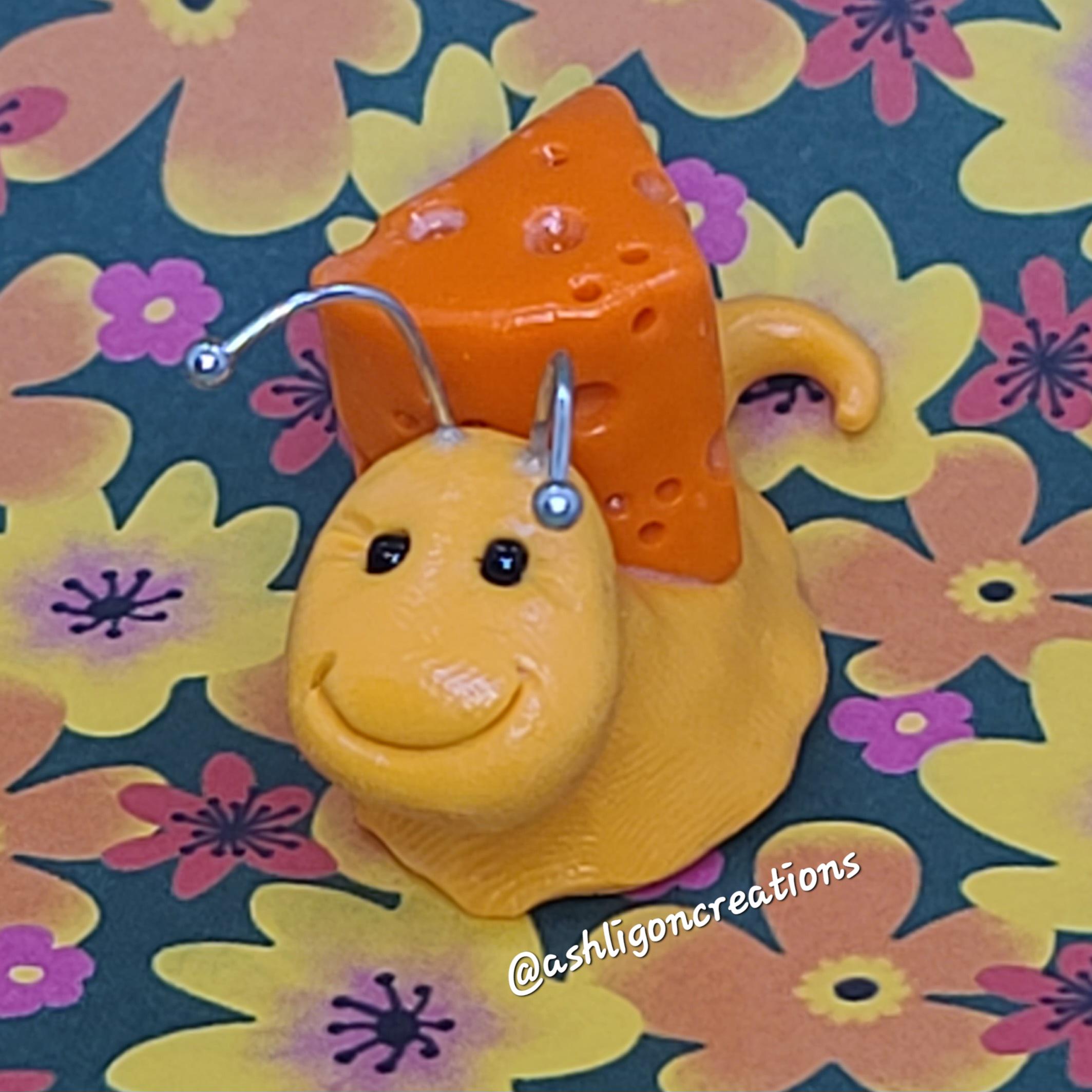 Fairy Garden Cheddar Cheese Snail - Etsy