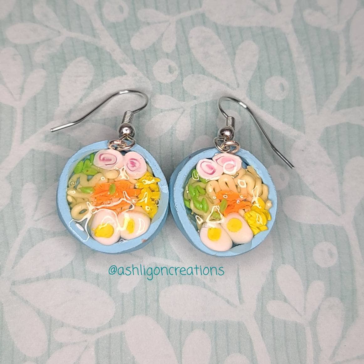 Ramen Bowl Earrings Etsy