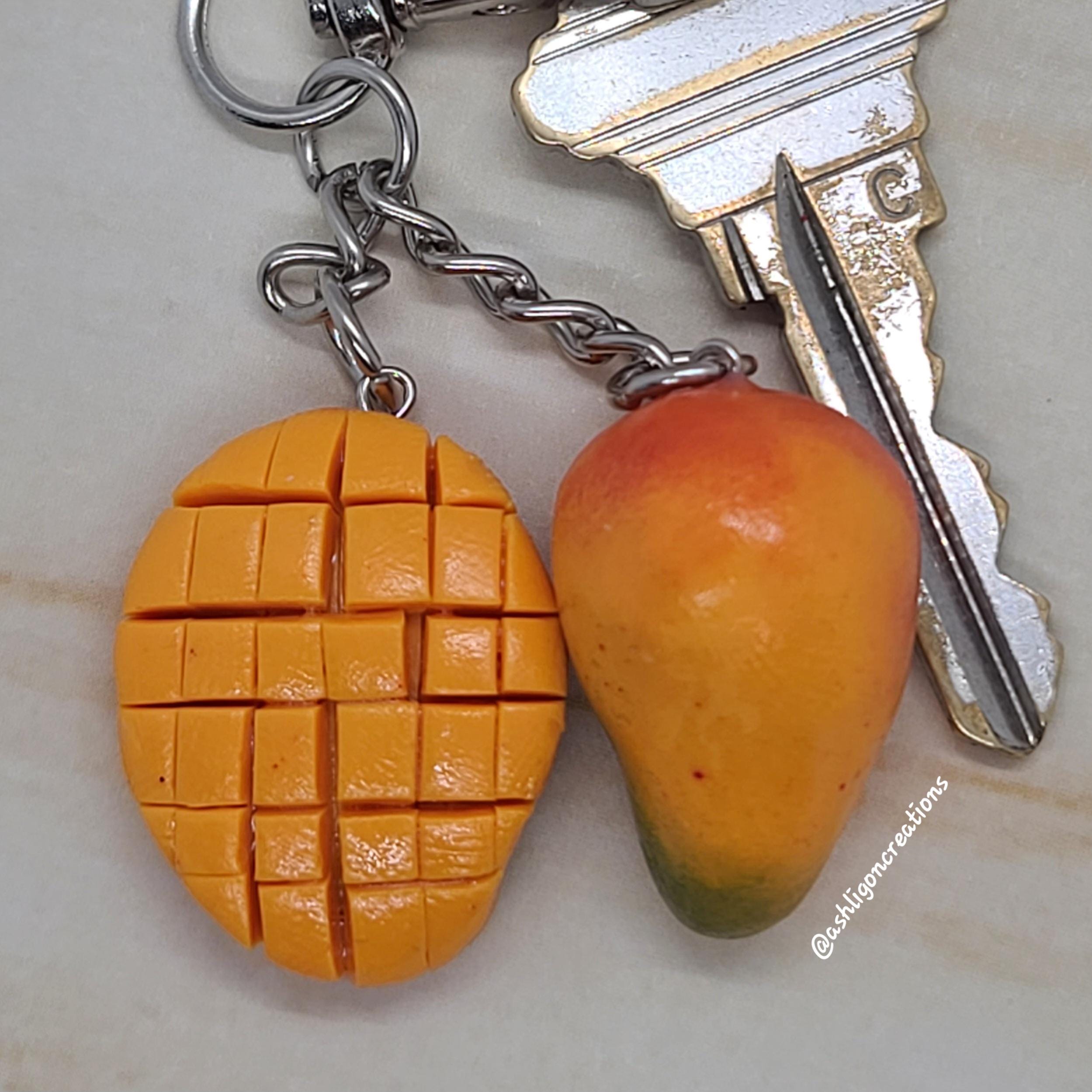 Mango Key Chain - Etsy