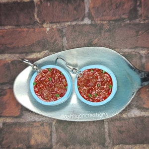 Bowl of Chili Earrings