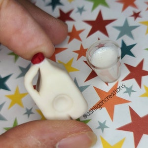 Miniature Milk-  Dollhouse Scale