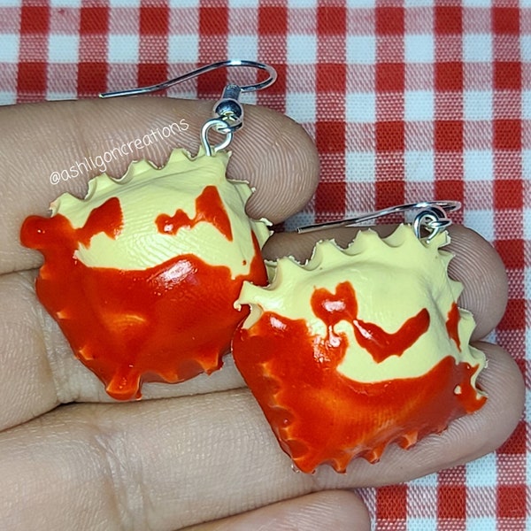 Ravioli Earrings