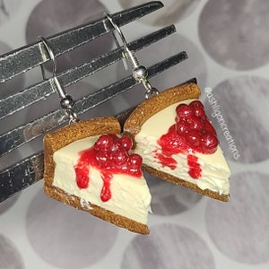 Cherry Cheesecake Earrings