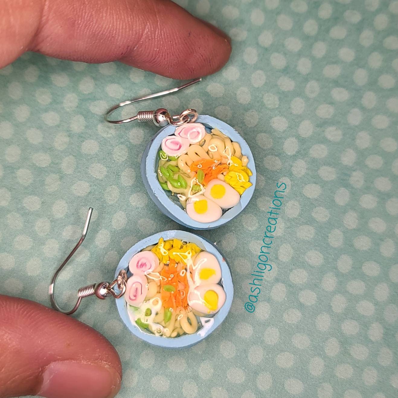 Ramen Bowl Earrings Etsy