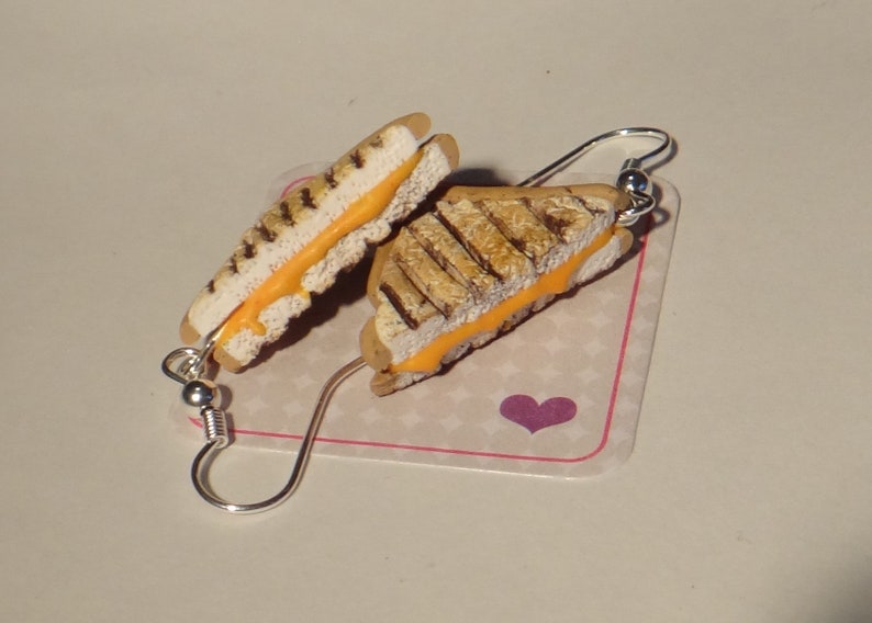 Grilled Cheese Earrings image 7