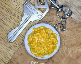 Macaroni & Cheese Key Chain