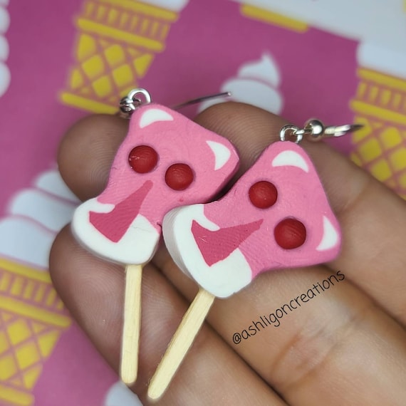 Pink panther best sale earrings