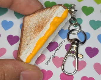 Grilled Cheese Key Chain