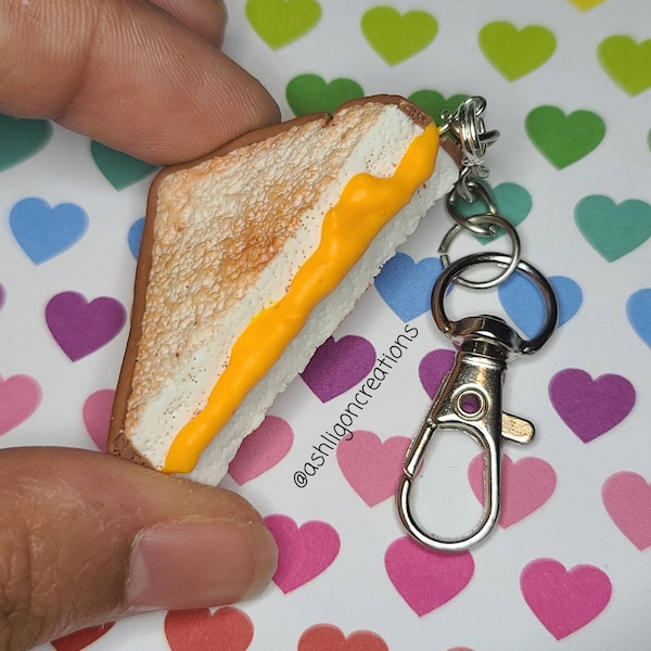 Grilled Cheese Key Chain