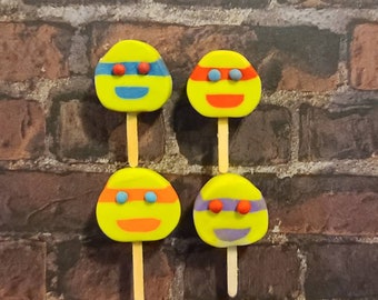 Ninja Turtle Ice Cream Magnet 4 Pack