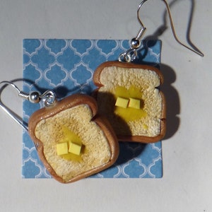 Buttered Toast Earrings image 7