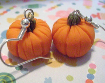 Pumpkin Earrings