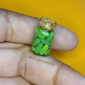 Miniature Pickle Jars- Dollhouse Scale
