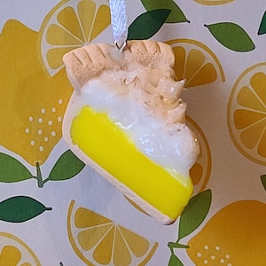 Lemon Meringue Pie Ornament