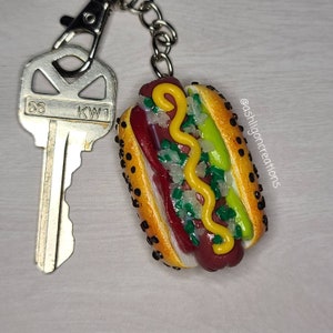 Chicago Dog Keychain image 6