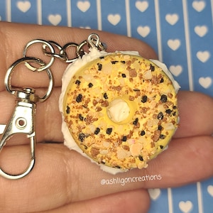 Everything Bagel Keychain